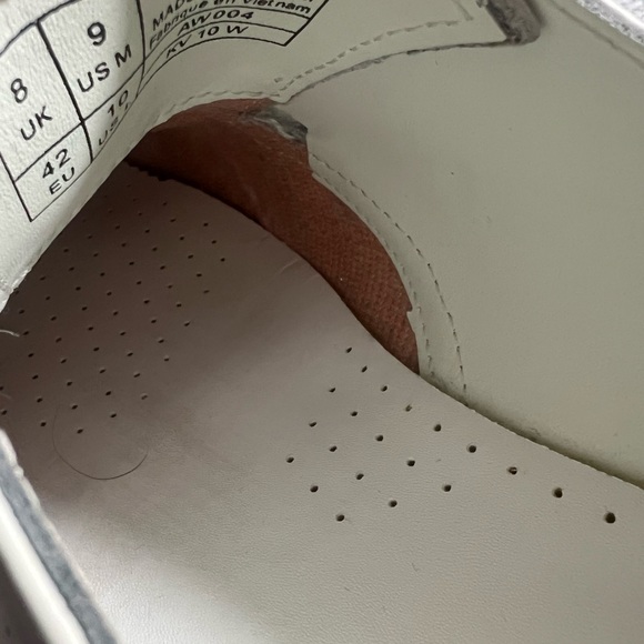 Dr. Martens For Pride Oxford Shoes - White Smooth Leather - Size 9 - Picture 11 of 12